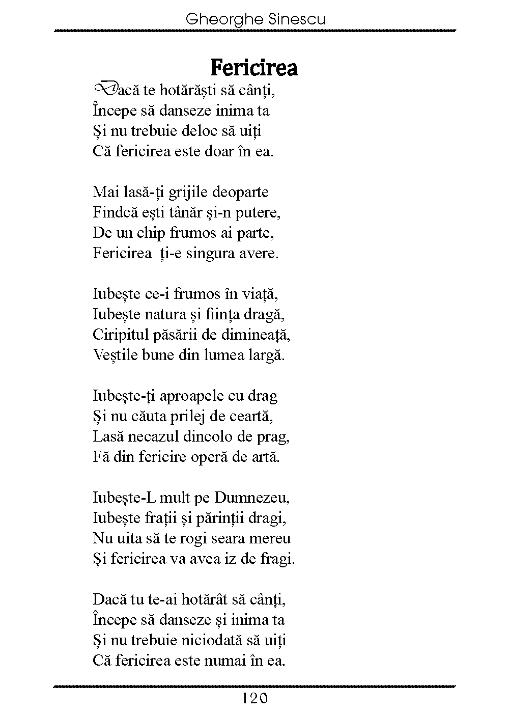 Gheorghe Sinescu - Popas prin anotimpuri, pagina 120 Gheorghe Sinescu - Popas prin anotimpuri, pagina 120