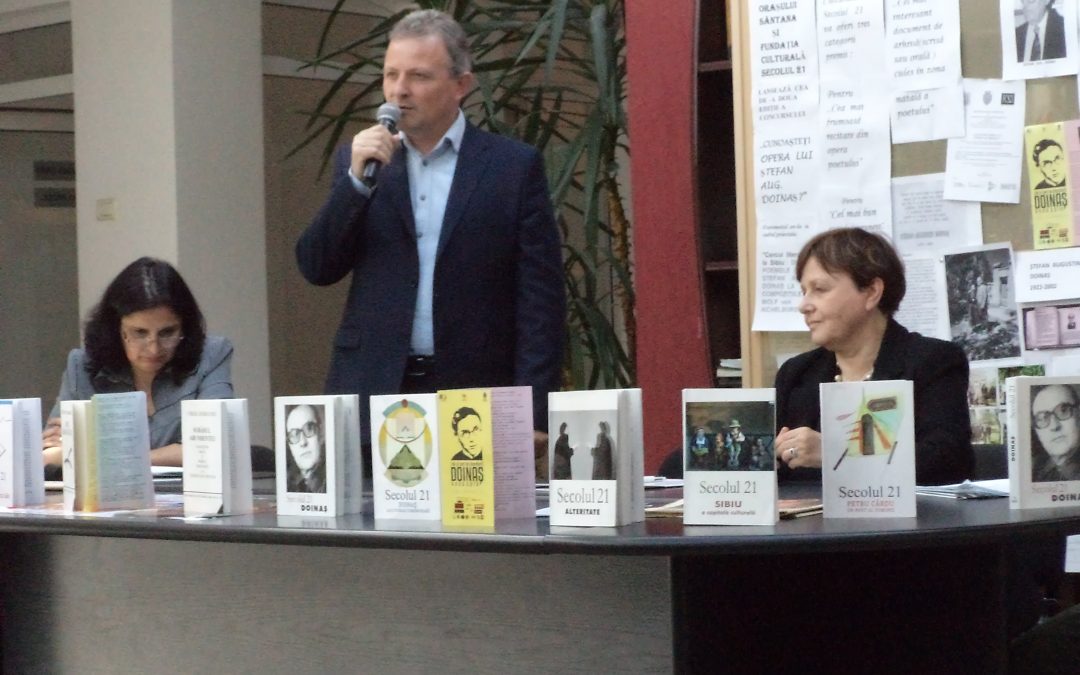 Poetul Ştefan Augustin Doinaş, omagiat în judeţul Arad