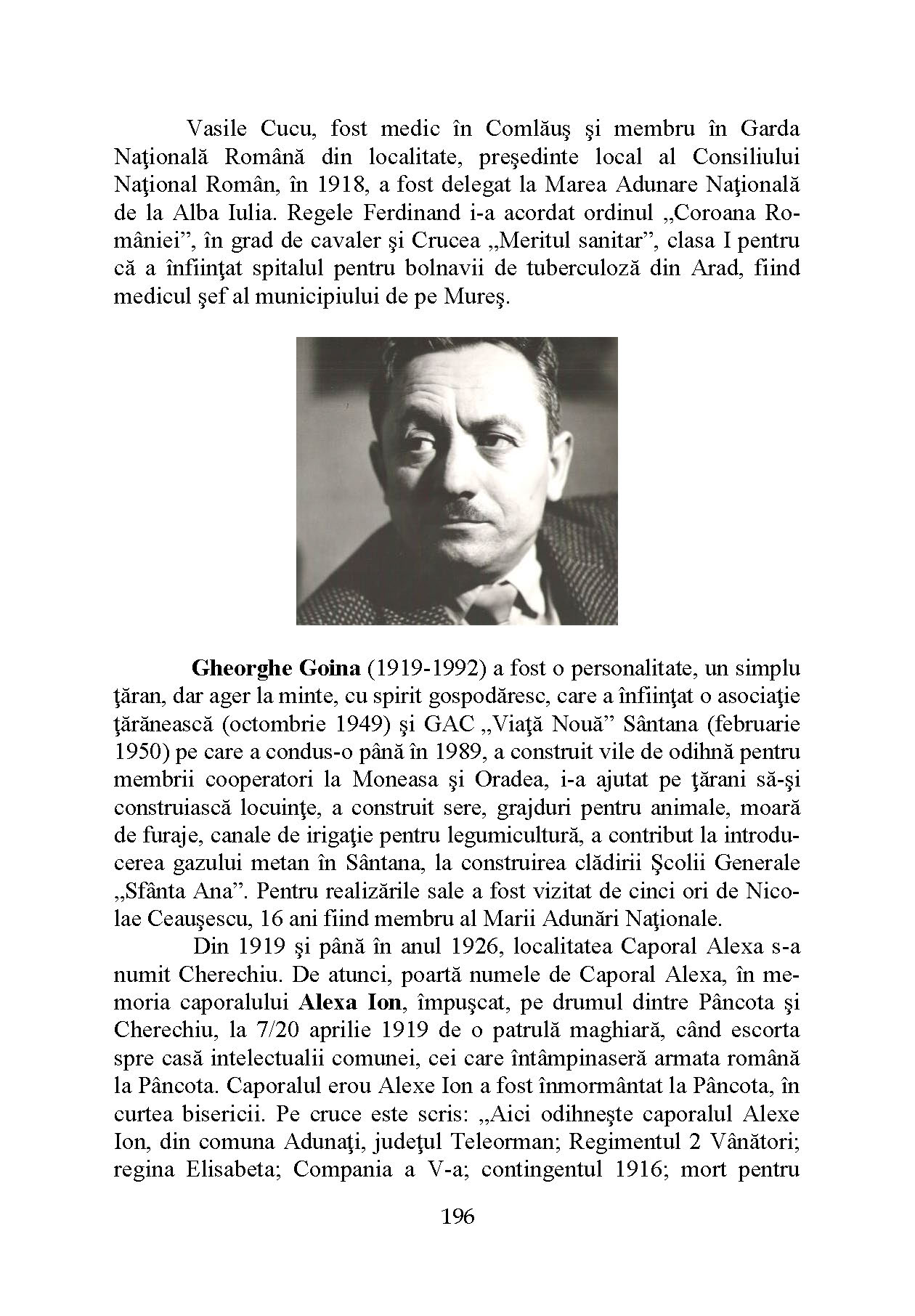 Gheorghe Sinescu - Memoria presei gorjene și arădene, pagina 196 Gheorghe Sinescu - Memoria presei gorjene și arădene, pagina 196