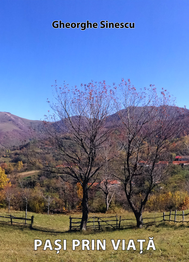 Gheorghe Sinescu - Pași prin viață, coperta Gheorghe Sinescu - Pași prin viață, coperta